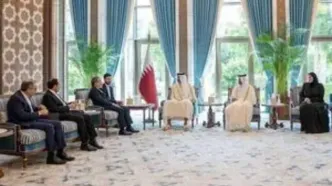 عراقچی با امیر قطر دیدار کرد