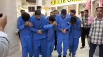 آغاز بازسازی صحنه سرقت مسلحانه در پاساژ طلای درگهان قشم