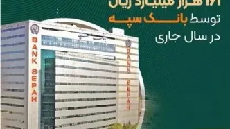 عرضه ۴۰۷ رقبه ملک به ارزش بیش از ۱۶۱ هزار میلیارد ریال توسط بانک سپه در سال جاری