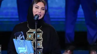 اسپانسر جشنواره فجر، همسر خانم بازیگری بود که سیمرغ گرفت؟/ ویدئو