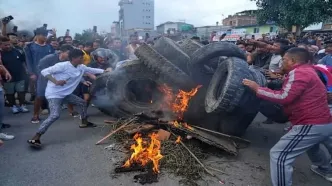 همسر نخست‌وزیر نپال در آتش سوخت