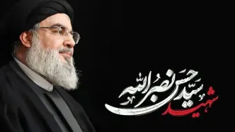 رونمایی دیوارنگاره سفارت ایران در بیروت