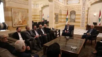 لاریجانی با نخست وزیر لبنان دیدار کرد