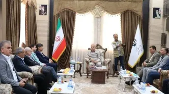 دیدار مدیرعامل گروه فولاد مبارکه با استاندار هرمزگان