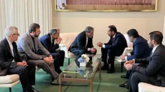 دیدار عراقچی و همتای قطری در نیویورک +عکس