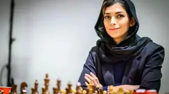 ازدواج آتوسا پورکاشیان با استاد بزرگ شطرنج هیکارو ناکامورا