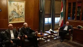 لاریجانی با رئیس مجلس لبنان دیدار کرد