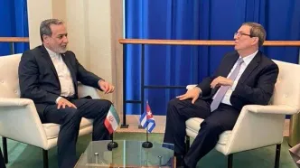 دیدار عراقچی با وزیر خارجه کوبا