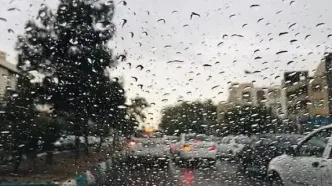 هشدار سطح نارنجی بارندگی صادر شد