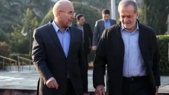 رئیس جمهور انتخاب مجدد قالیباف به ریاست مجلس را تبریک گفت