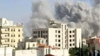 حمله رژیم صهیونیستی به صنعاء