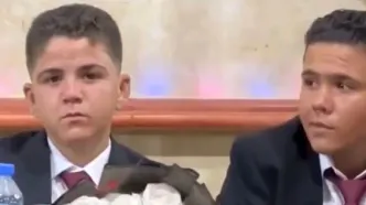 جشن عروسی دو کودک در ادلب سوریه جنجال آفرید