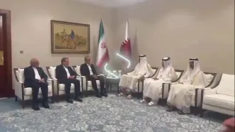 پزشیکان با امیر قطر دیدار کرد