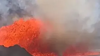 ببینید؛ آتشفشان کیلاویا در هاوایی دوباره فوران کرد