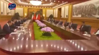 دیدار پزشکیان با رئیس‌جمهور چین