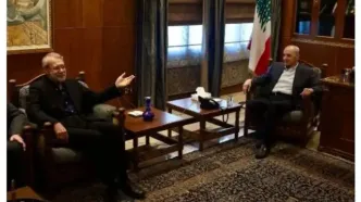 لاریجانی با نبیه بری دیدار کرد