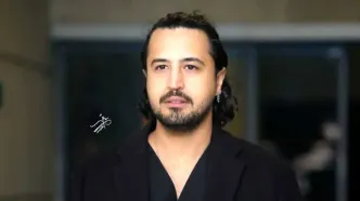 تصویری دلنشین از مهرداد صدیقیان در کنار مادرش!