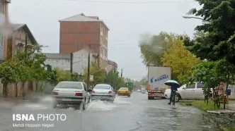 باران شدید مدارس این شهر را تعطیل کرد