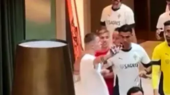 برخورد خشن رونالدو با هوادار ارمنستانی!