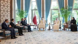 عراقچی با امیر قطر دیدار کرد