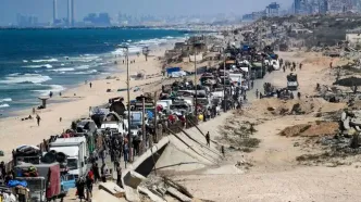 هزاران فلسطینی در پی دستورات تخلیه اسرائیل فرار کردند