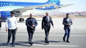 معاون نخست‌وزیر جمهوری آذربایجان وارد تبریز شد