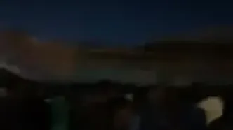 ببینید؛ کشته و زخمی شدن چند نفر بر اثر ریزش پل در کربلا