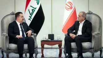 رئیس‌جمهور با نخست وزیر عراق دیدار کرد