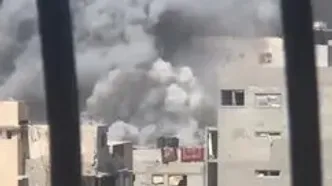 ببینید؛ اسرائیل یک برج دیگر غزه را نابود کرد