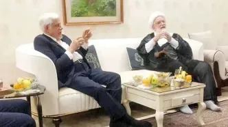 کروبی با معاون پزشکیان دیدار کرد + عکس