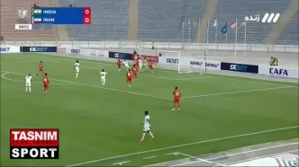 فیلم گل اول ایران به هند توسط امیرحسین حسین زاده