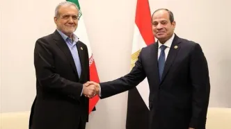 پزشکیان در دیدار رئیس جمهور مصر: اتحاد کشورهای اسلامی راه مقابله با جنایات رژیم صهیونیستی است/ ویدئو