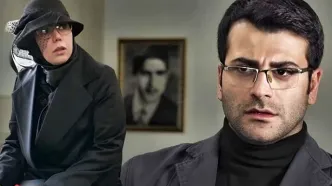 عکس یادگاری «مژگان و جواد جوادی» در پشت‌صحنه «بچه مهندس3»