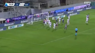 ویدیو: گل اول فیورنتینا به ناپولی توسط لوکا رانیری