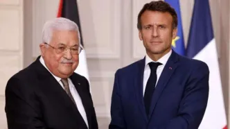 ماکرون: کشور فلسطین را در روز دوشنبه به رسمیت می‌شناسم