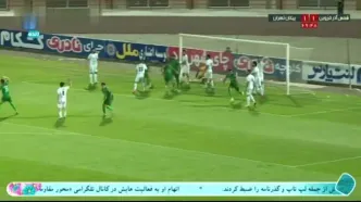 گل اول شمس آذر به پیکان توسط ربیع زاده + ویدئو