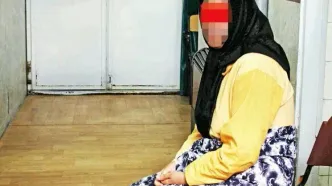 توبه کلثوم اکبری قاتل سریالی 13 شوهرش در جلسه دادگاه