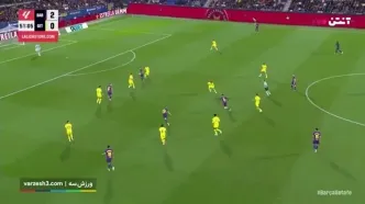 خلاصه بازی بارسلونا 3 - ختافه 0