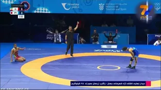 کشتی رحمان عموزاد فینال قهرمانی جهان را ببینید + ویدیوی کامل