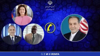 گفتگوی عراقچی با وزرای خارجه یونان، اسلوونی و سیرالئون