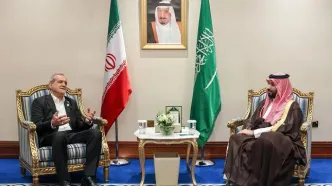 دیدار ولیعهد عربستان با رئیس جمهور