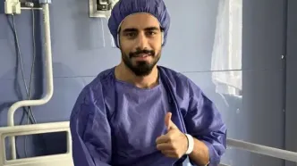 بازیکن تیم نساجی جراحی شد