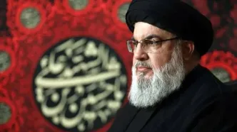 حضور یک شخصیت مهم ایرانی در مراسم سالگرد شهادت سید حسن نصرالله