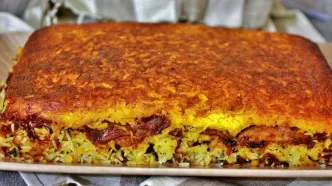 ناهار امروز: ته‌چین ورامینی؛ طعم اصیل و لذیذ از قلب ایران