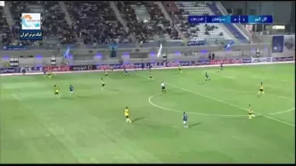 ویدیو: گل اول گل‌گهر به سپاهان توسط امید حامدی فر