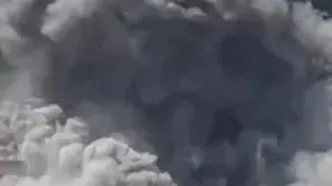 لحظه انهدام برج مسکونی ۱۳طبقه در غزه توسط اسرائیل کودک کش