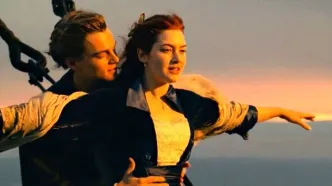 سفر در زمان؛ «رز و جک» در پشت صحنه فیلم تایتانیک؛ سال 1375