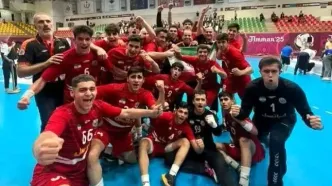 تیم ملی هندبال پسران زیر ۱۷ سال قهرمان آسیا شد+فیلم