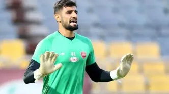 دروازه بان پرسپولیسی در اوج، مصدوم شد!