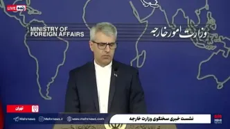 بقایی: هیچ بازرسی در ایران حضور ندارد